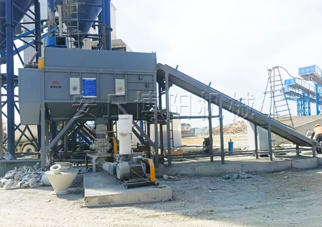 水泥拆包機+氣力輸送系統